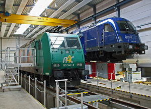 Radsatzbearbeitung Lokomotiven